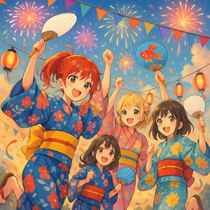 祭りだわっしょい！わっしょいしょい！