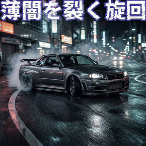 薄闇を裂く旋回