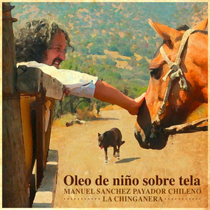 Óleo de Niño Sobre Tela