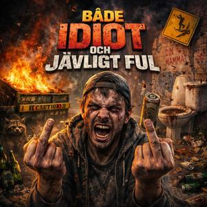Både idiot och jävligt ful