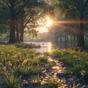 Утренний луг