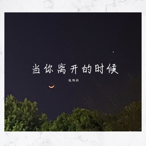 当你离开的时候