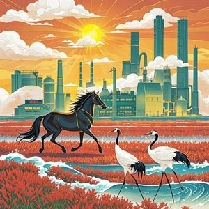 骏马腾飞向朝阳-李天使