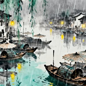 江南烟雨巷