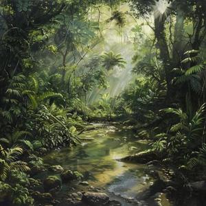 Birds in the ungle Ambience