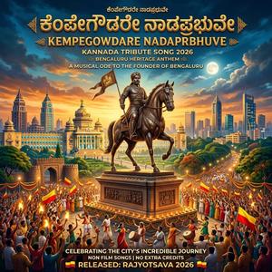 Kempegowdare Nadaprabhuve | Kannada Tribute Song 2026 | Bengaluru Heritage Anthem