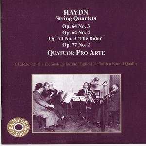 String Quartet "Apponyi II" in G Minor, Op. 74, No. 3 "The Rider" Hob.III/74: IV. Finale. Allegro con brio