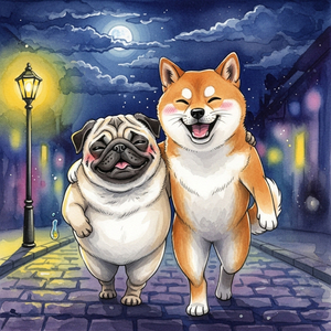 ほろ酔いわんこ