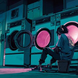 真夜中のコインランドリー