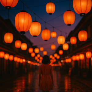 Paper Lantern Sky