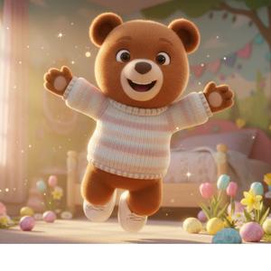 Hop With Shvili the Bear (Easter Fun)