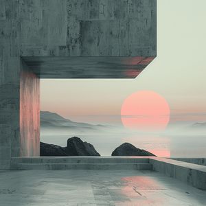 Strandochtend meditatie