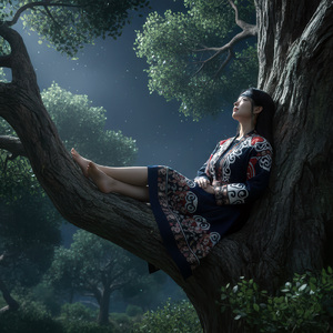 フクロウの神が巡る夜