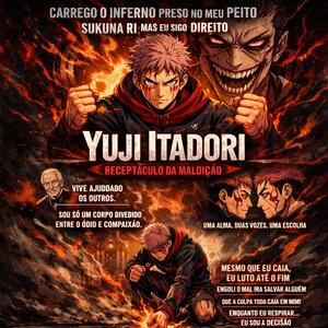 YUJI ITADORI (SUKUNA) – Carrego o Inferno no Peito | Rap/Trap Anime