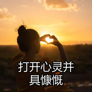 打开心灵并具慷慨