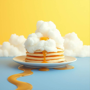 Fluffy Clouds on My Plate