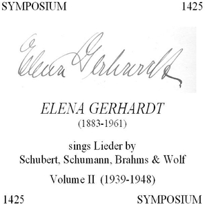 6 Lieder, Op. 86: No. 1, Therese