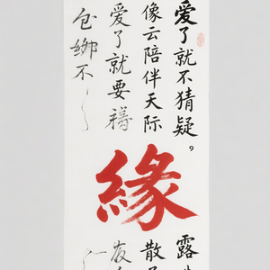 缘字书（柔情版）