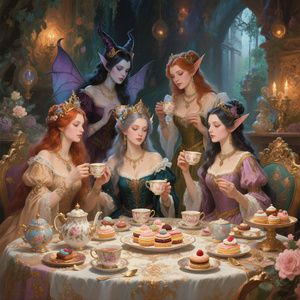 魔女たちのお茶会