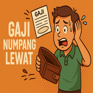 Gaji Numpang Lewat