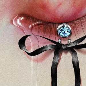 镜子里装腔作势的眼睛