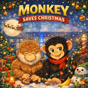 Monkey Under the Alcase Lights