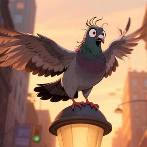 疯狂的鸽子 (雷霆进行曲)