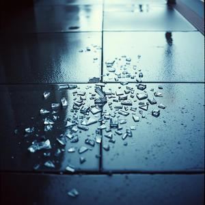 Shadows flicker on the wall so thin