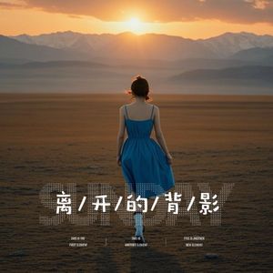 离开的背影