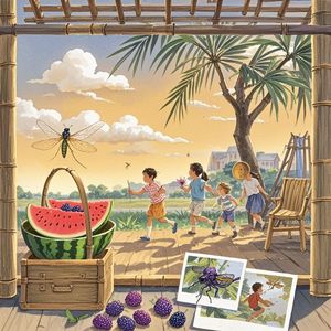 蝉鸣里的旧时光