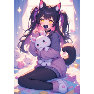 mad kitten ^W^ by 𝓔𝓵𝓵𝓪