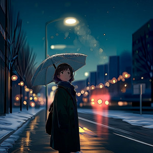 雨が雪に変わるころ