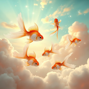 今日も金魚と空を泳いだ