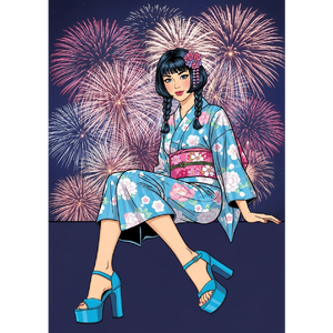 浴衣とハイヒール👠#花火大会 by ぱとちゃん