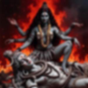 Story of Kali & Shiva