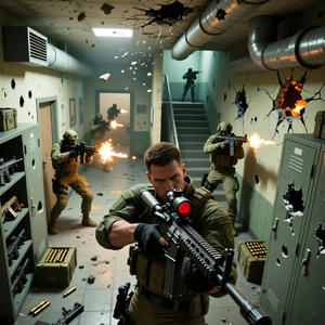 游戏枪战的悲喜瞬间