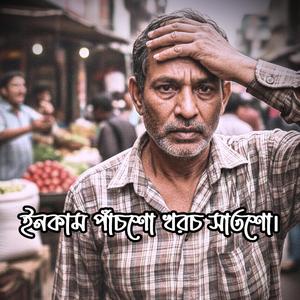 ইনকাম পাঁচশো খরচ সাতশো।