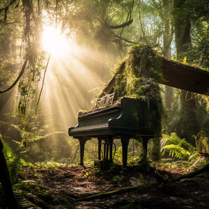 Danza Tranquila En El Movimiento Del Piano