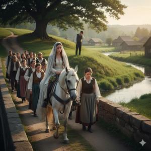 Köprüden geçti gelin