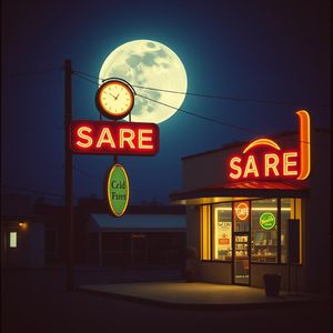 Corner Store at Midnight