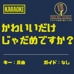 かわいいだけじゃだめですか (カラオケ ガイドなし)