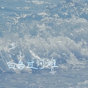 白鸟过河滩
