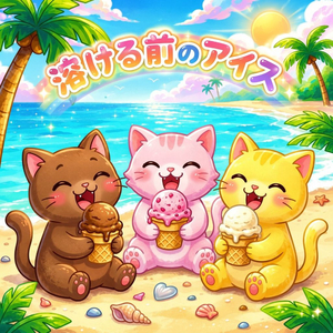 溶ける前のアイス