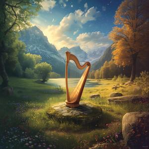 茜色に染まる森の小道