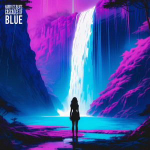 cascades of blue