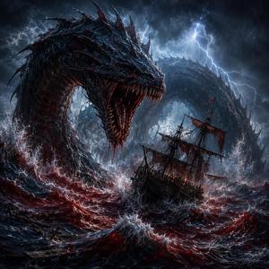 Blood Tide of the Leviathan Sea