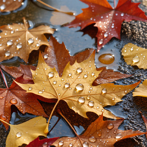 茜色に染まる空