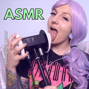 A. S. M. R. Pastel Rosie Gives Your Brain Deep Aggressive Ear Licking, Pt. 26