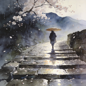 雨落清明
