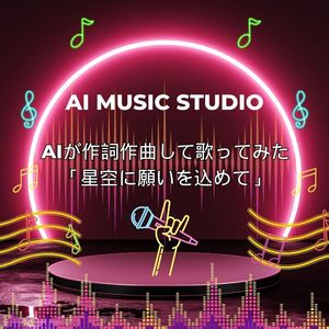 aiが作詞作曲して歌ってみた「星空に願いを込めて」